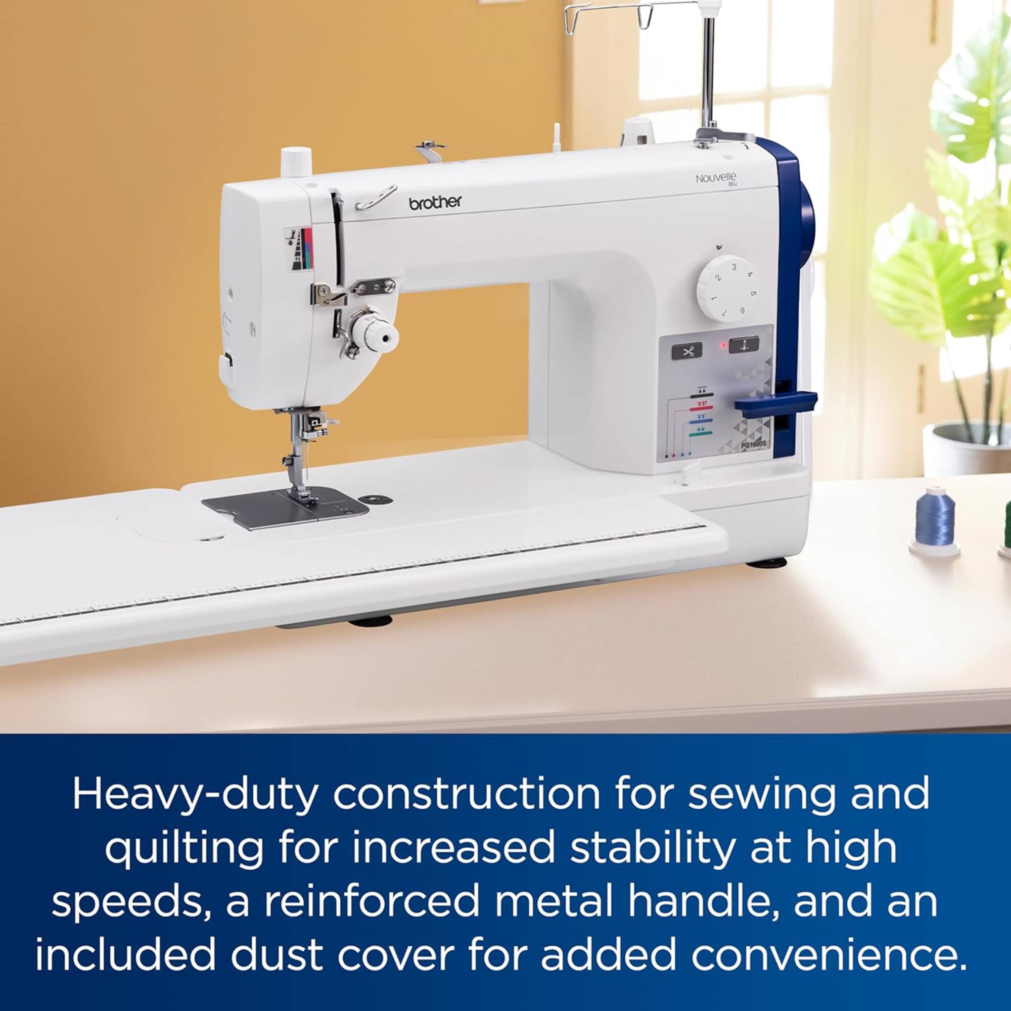Brother PQ1600S High-Speed Straight Stitch Sewing & Quilting Machine